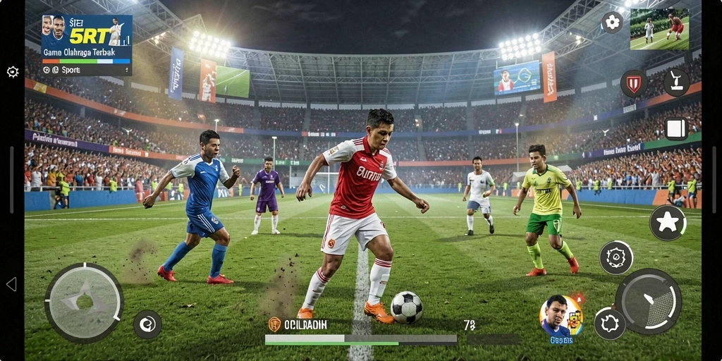 Tampilan gameplay 5RT yang memukau dan penuh aksi.