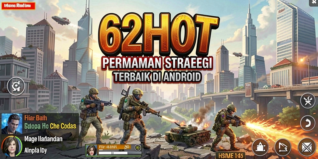 Tampilan gameplay SLG yang menakjubkan dan strategis.