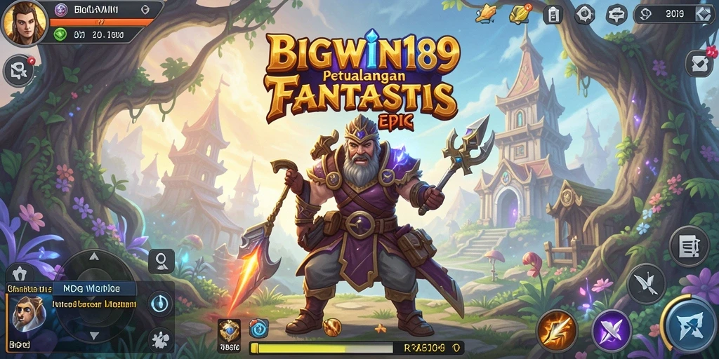 Tangkapan layar gameplay dari BIGWIN189 menunjukkan pertarungan epik yang mendebarkan.
