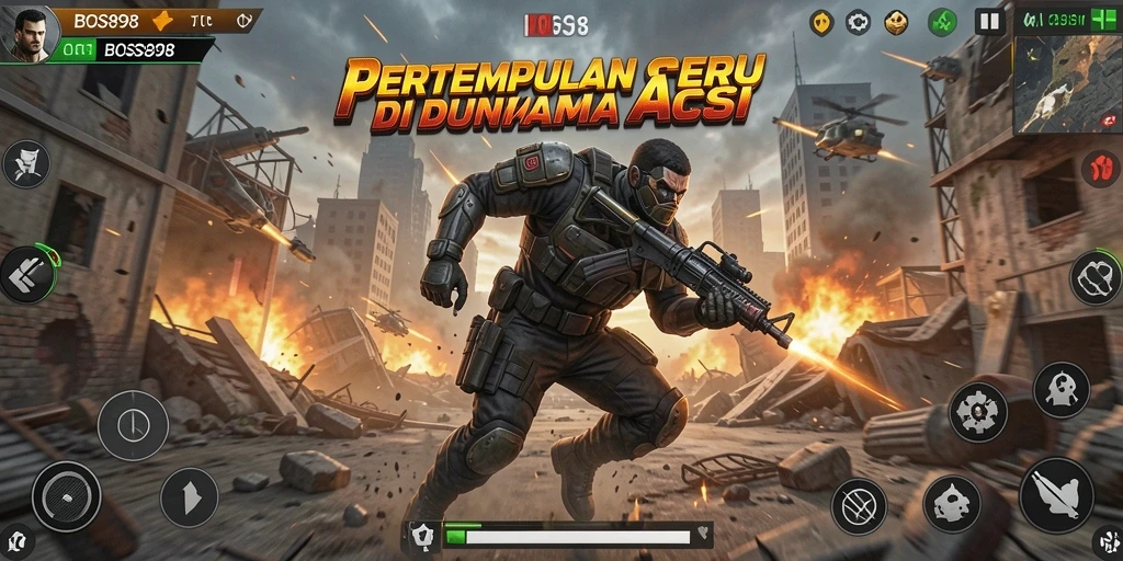 Tampilan gameplay seru dari BOS898 dengan aksi mendebarkan.