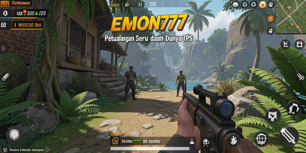Screenshot gameplay EMON777 yang penuh aksi dan strategi.
