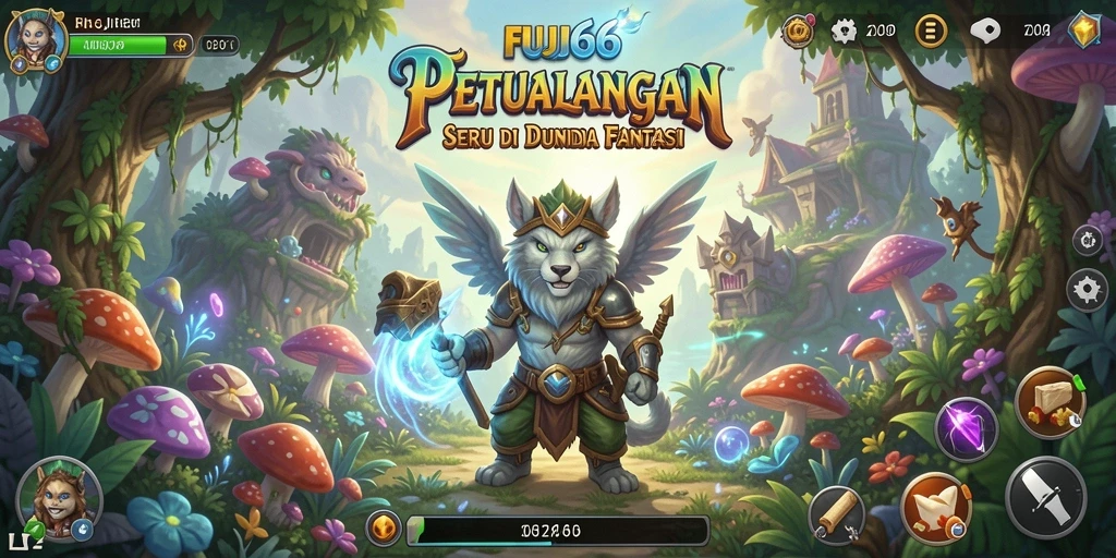 Tampilan gameplay FUJI66 yang menakjubkan dan menantang.