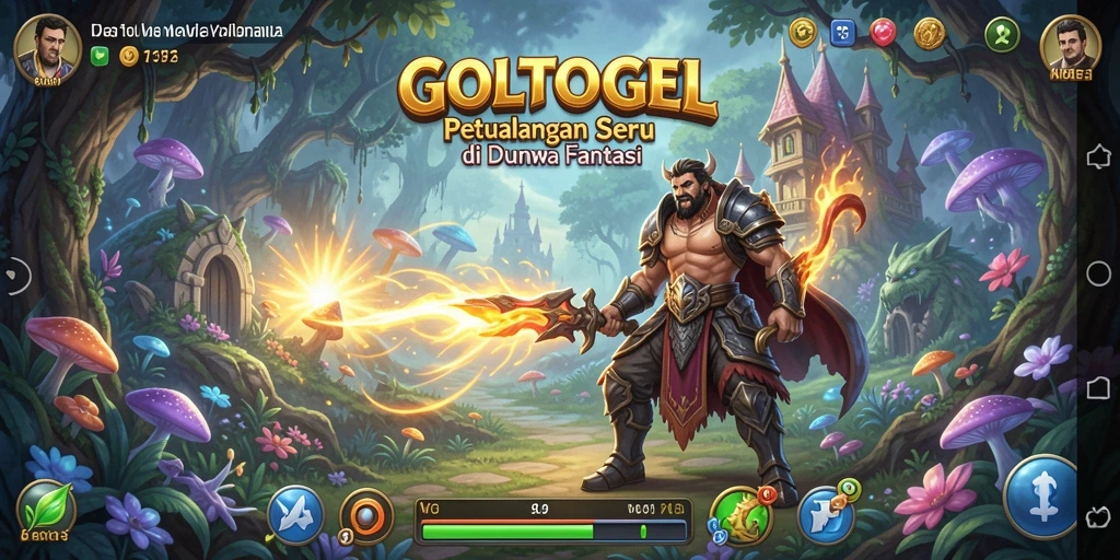 Tampilan gameplay menakjubkan dari GOLTOGEL dalam petualangan yang menantang.