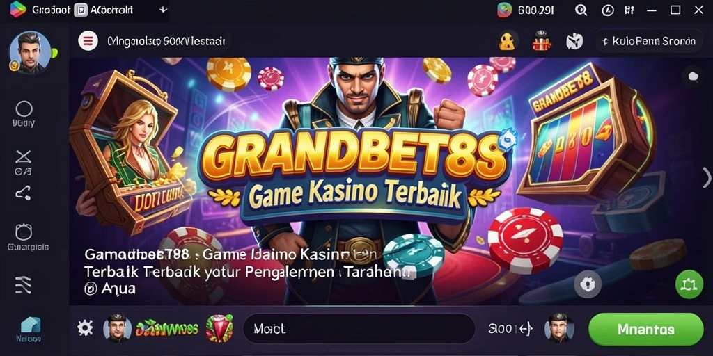 Screenshot permainan Kasino yang menampilkan keseruan bermain.