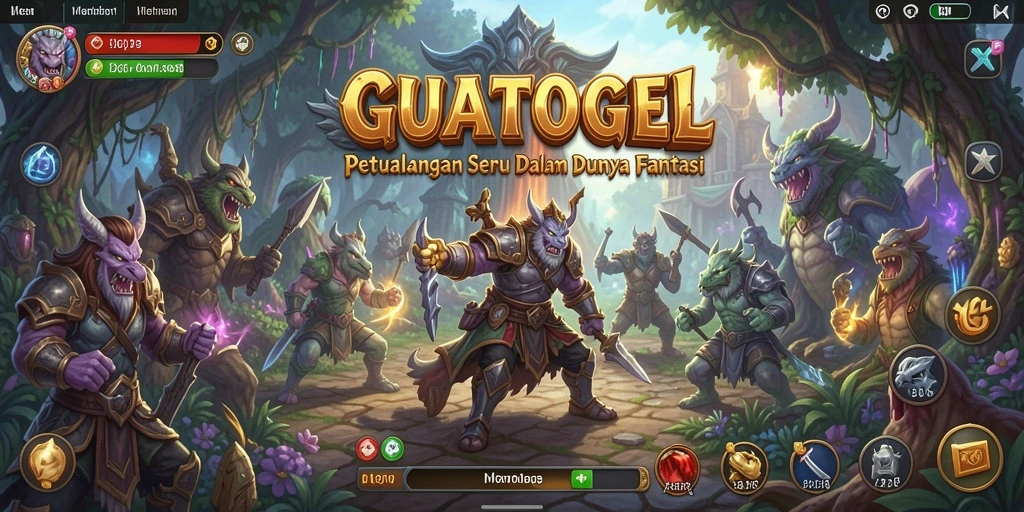 Gameplay GUATOGEL yang menakjubkan dan penuh petualangan.