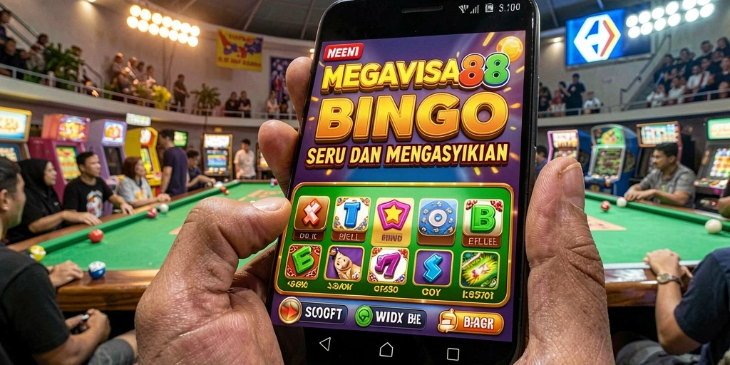 Tampilan gameplay Bingo yang seru di MEGAVISA88.