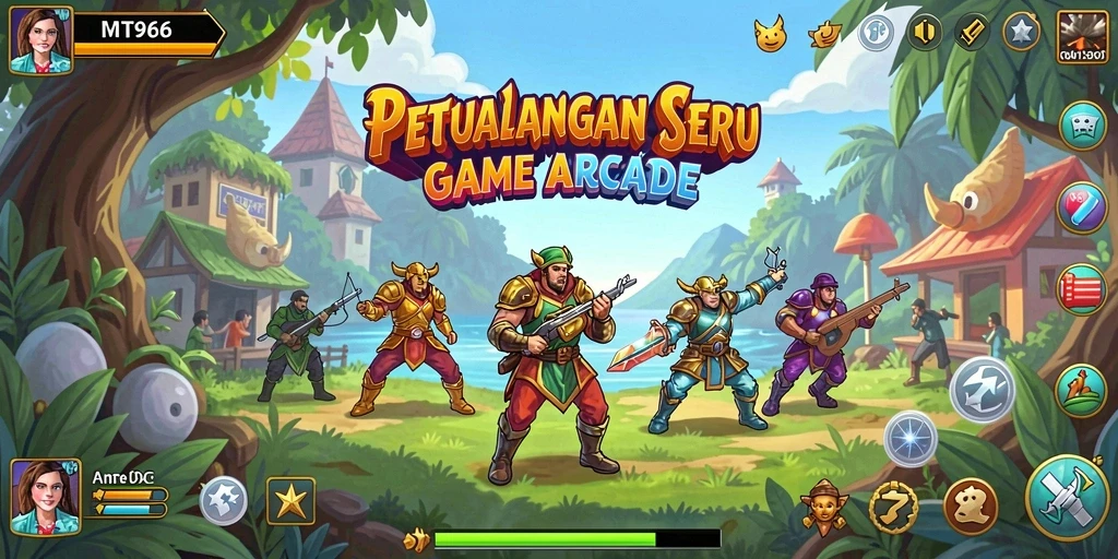 Screenshot gameplay MT966 yang seru dan penuh aksi.