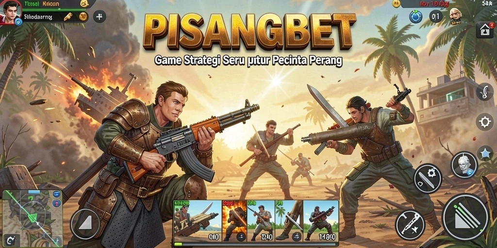 Tampilan gameplay PISANGBET yang menarik dan strategis.