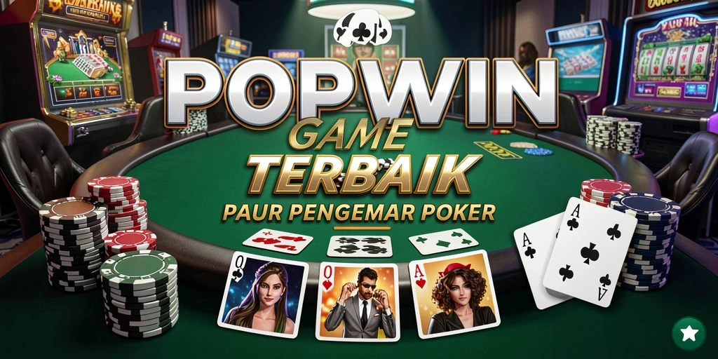 Screenshot gameplay POPWIN, menunjukkan aksi seru dalam permainan Poker.