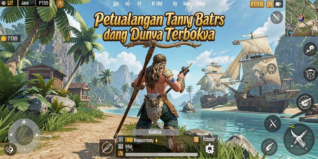 Gameplay seru PT89 menampilkan dunia terbuka yang penuh petualangan.