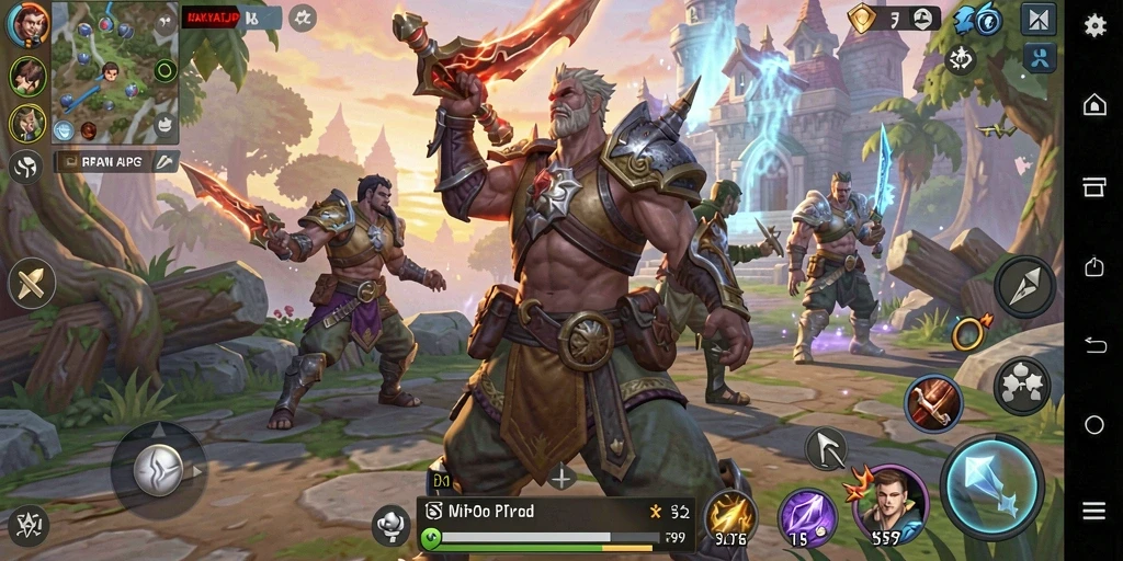 Tampilan seru dari gameplay RAKYATJP yang memukau.