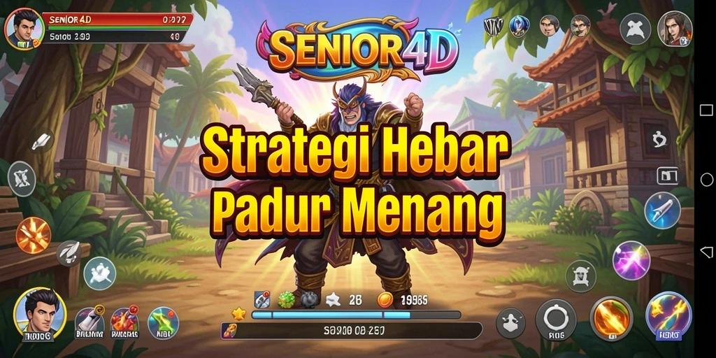 Tampilan gameplay menegangkan dalam <strong>SENIOR4D</strong> yang menuntut taktik dan strategi.