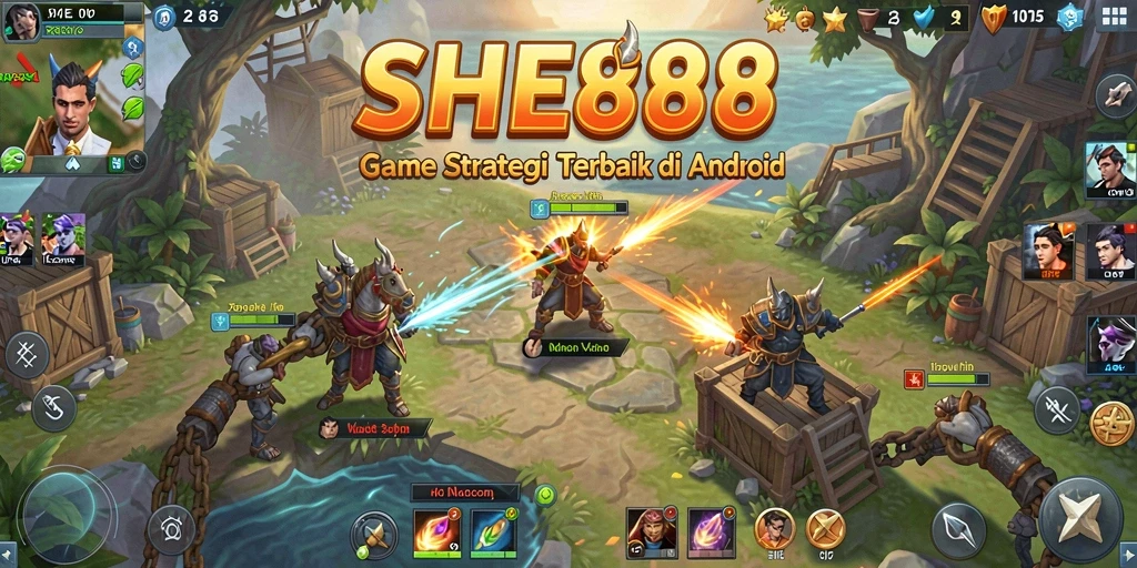 Tampilan gameplay SLG yang menarik dan mendebarkan.