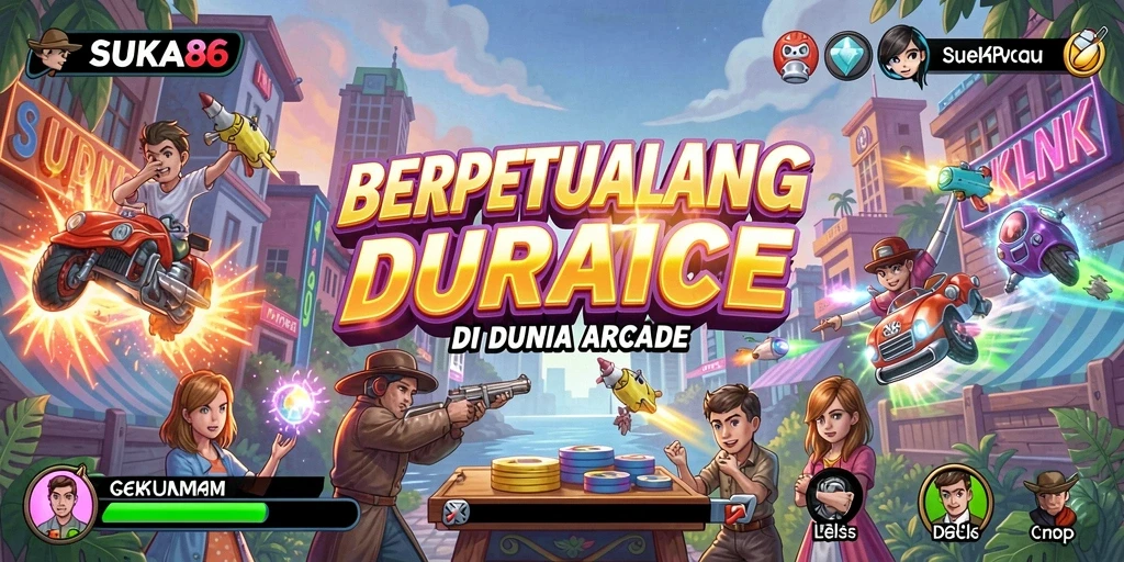 Tangkapan layar gameplay seru dari SUKA86 yang menampilkan aksi Arcade.