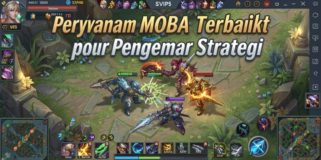 Tampilan menakjubkan dari gameplay intens SVIP5.