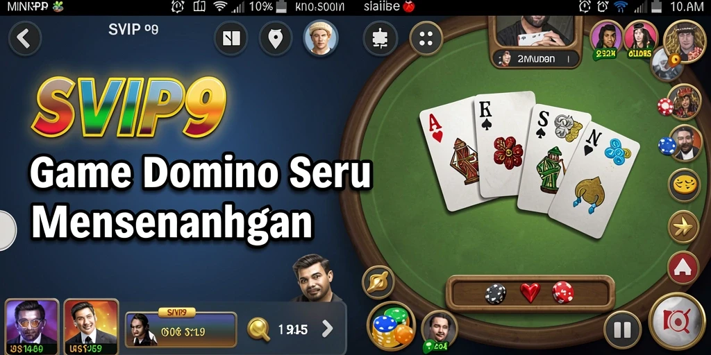 Gameplay menarik dari game Domino SVIP9 yang penuh tantangan.